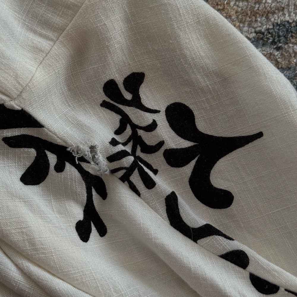 bias cut linen blend maxi - Picture 5 of 5